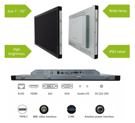 定制触摸显示器